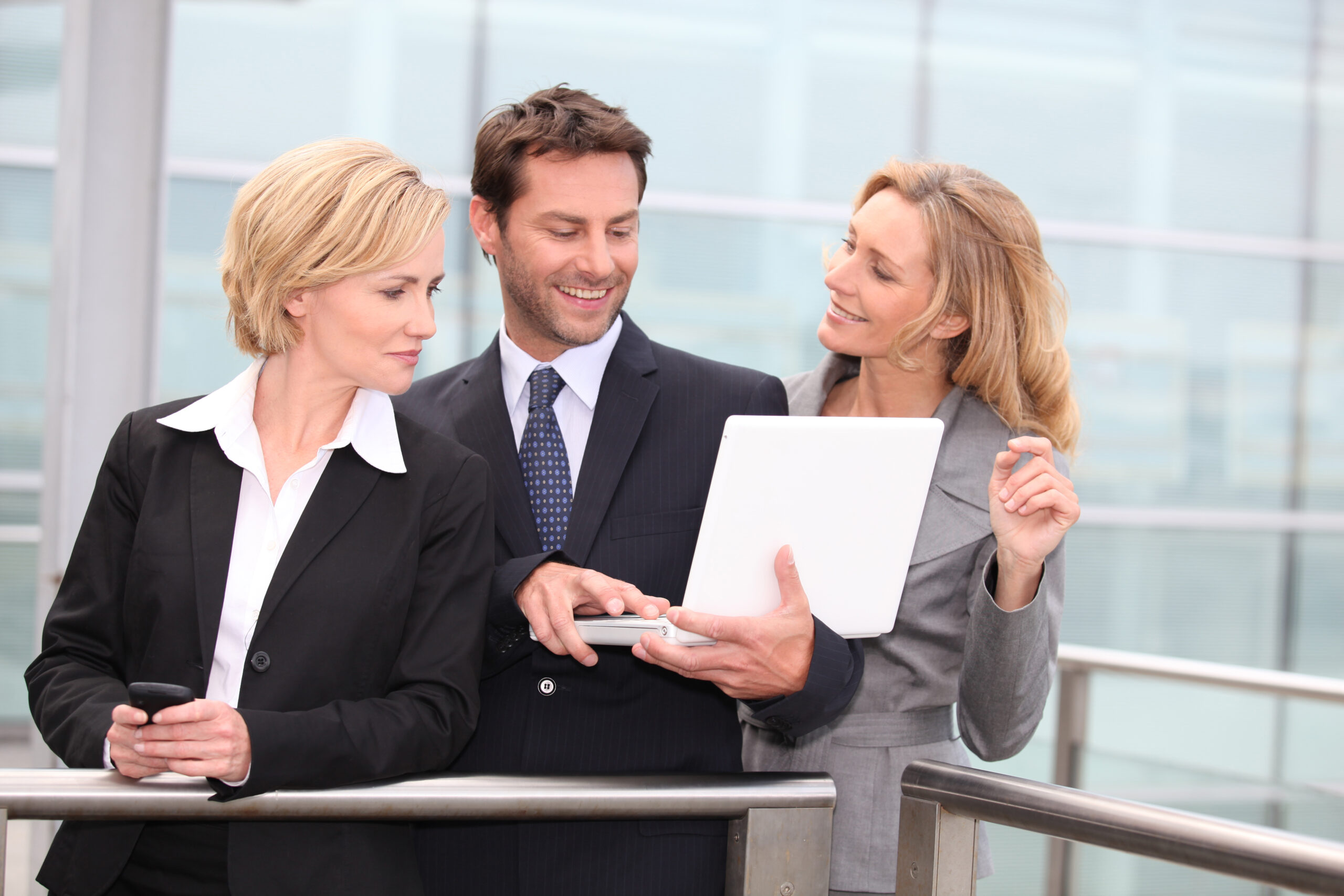 Portrait Of A Business Team